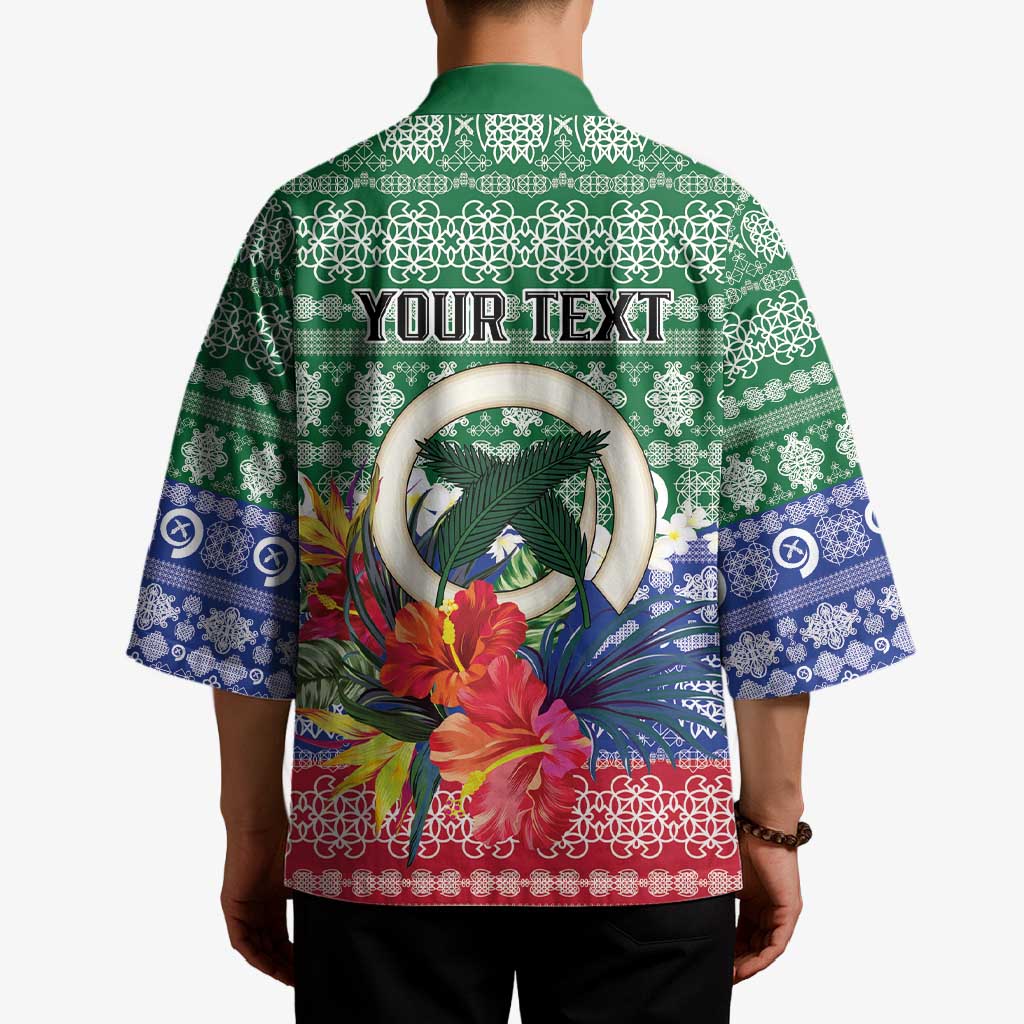 Personalised Torba Joyeux Noel Kimono Proud To Be a Ni-Van Sand Drawing Art - Polynesian Pride