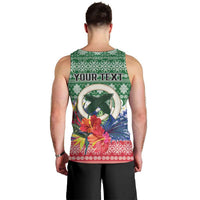 Personalised Torba Joyeux Noel Men Tank Top Proud To Be a Ni-Van Sand Drawing Art - Polynesian Pride