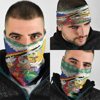 Personalised Torba Joyeux Noel Neck Gaiter Proud To Be a Ni-Van Sand Drawing Art - Polynesian Pride