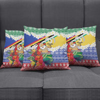 Personalised Torba Joyeux Noel Pillow Cover Proud To Be a Ni-Van Sand Drawing Art - Polynesian Pride