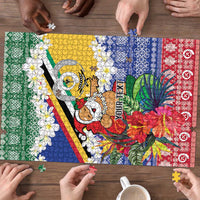 Personalised Torba Joyeux Noel Puzzle Proud To Be a Ni-Van Sand Drawing Art LT9 - Polynesian Pride