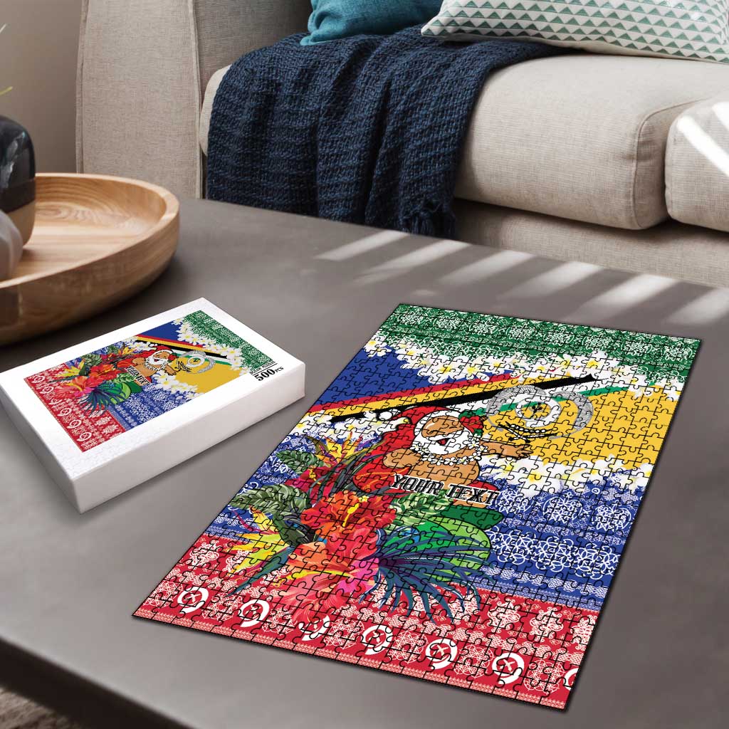 Personalised Torba Joyeux Noel Puzzle Proud To Be a Ni-Van Sand Drawing Art LT9 - Polynesian Pride