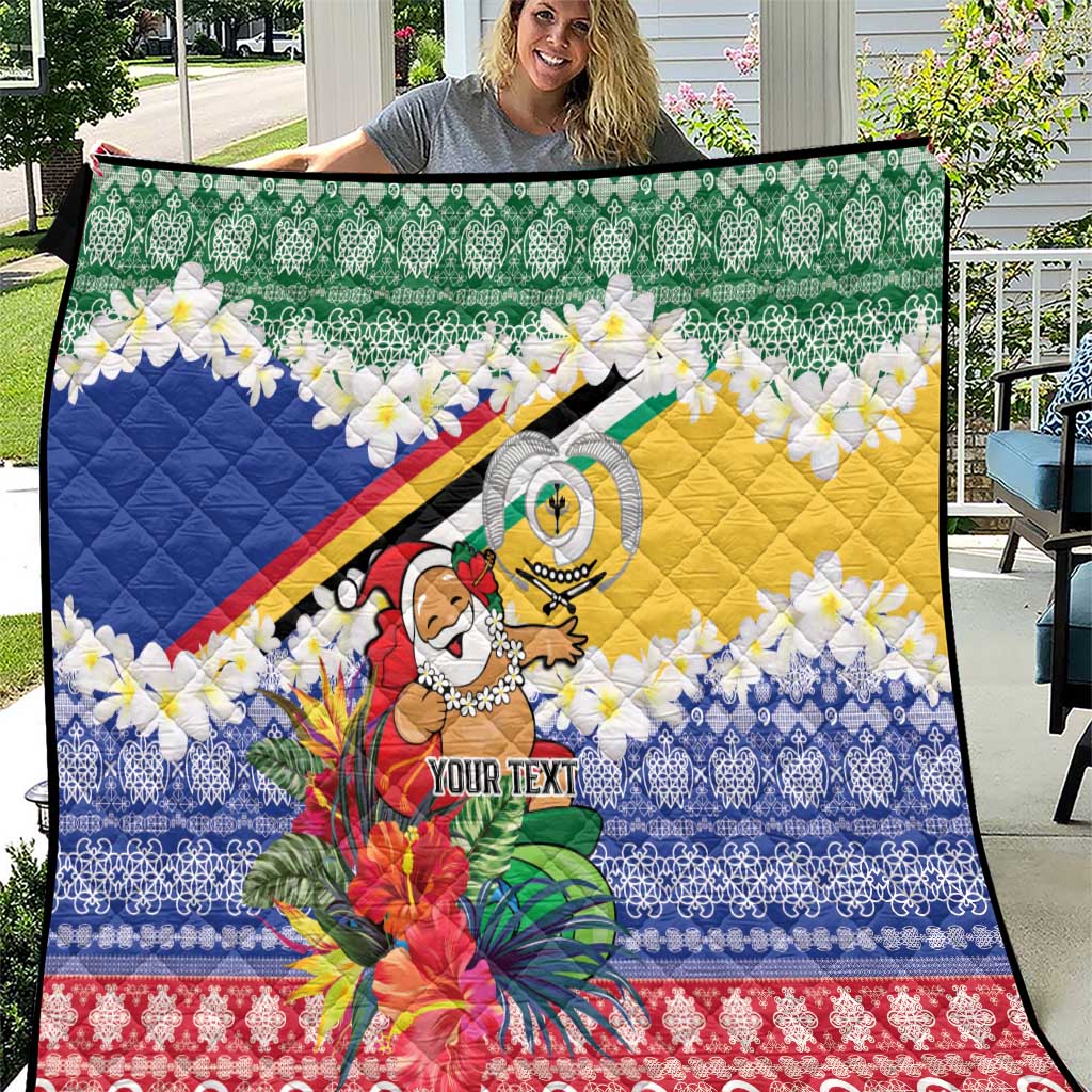 Personalised Torba Joyeux Noel Quilt Proud To Be a Ni-Van Sand Drawing Art - Polynesian Pride