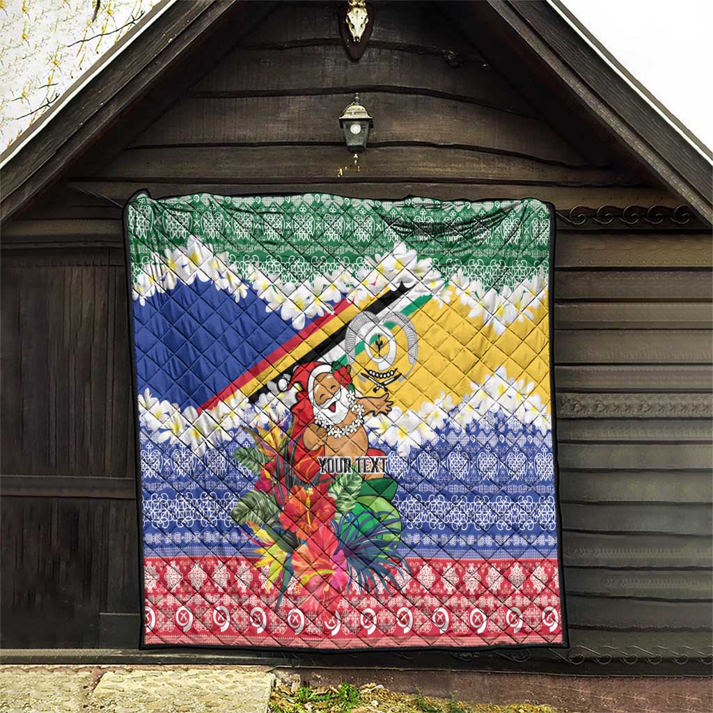 Personalised Torba Joyeux Noel Quilt Proud To Be a Ni-Van Sand Drawing Art - Polynesian Pride