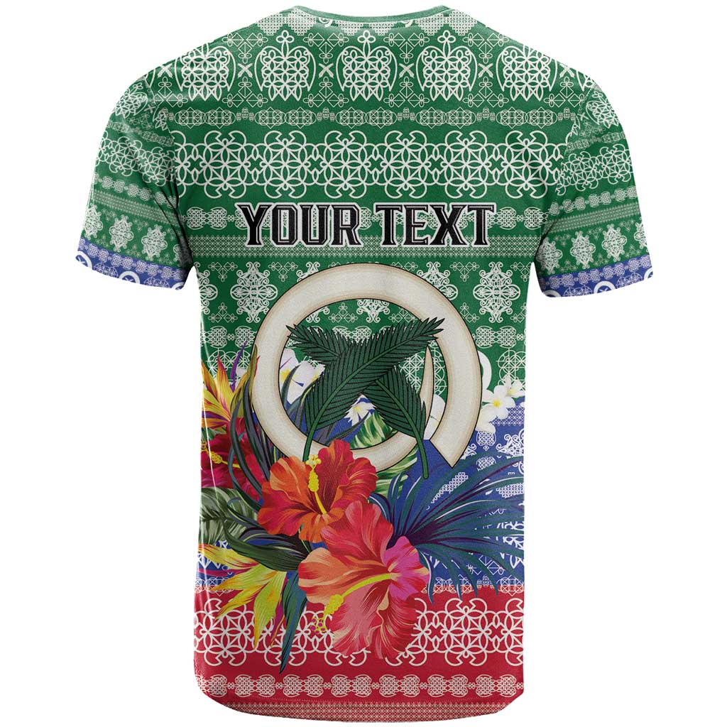 Personalised Torba Joyeux Noel T Shirt Proud To Be a Ni-Van Sand Drawing Art - Polynesian Pride