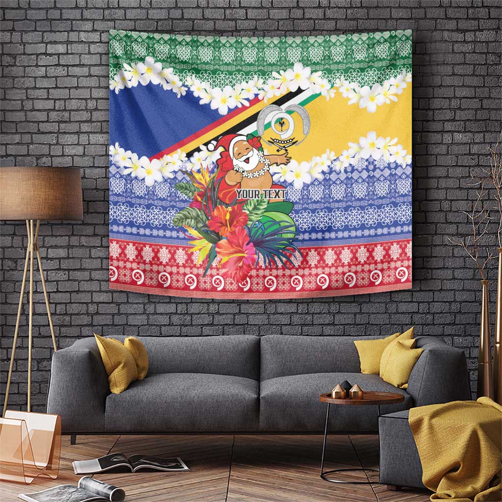 Personalised Torba Joyeux Noel Tapestry Proud To Be a Ni-Van Sand Drawing Art - Polynesian Pride