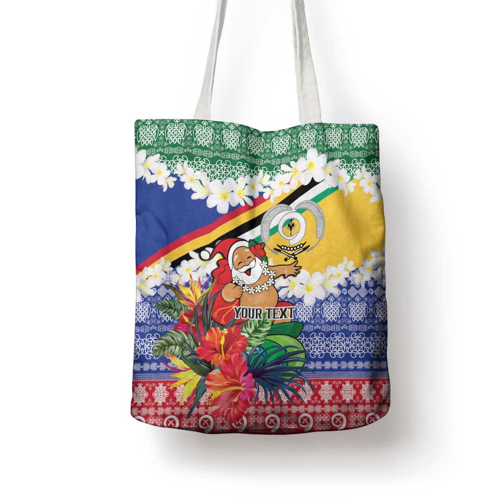 Personalised Torba Joyeux Noel Tote Bag Proud To Be a Ni-Van Sand Drawing Art - Polynesian Pride