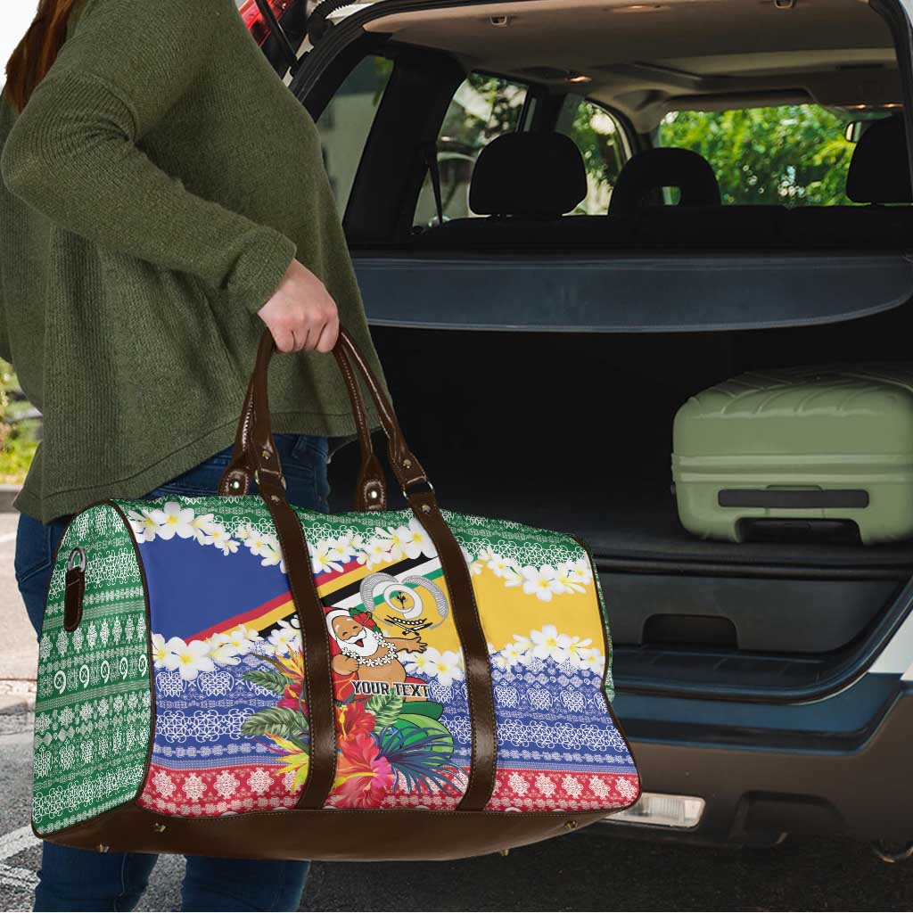 Personalised Torba Joyeux Noel Travel Bag Proud To Be a Ni-Van Sand Drawing Art - Polynesian Pride