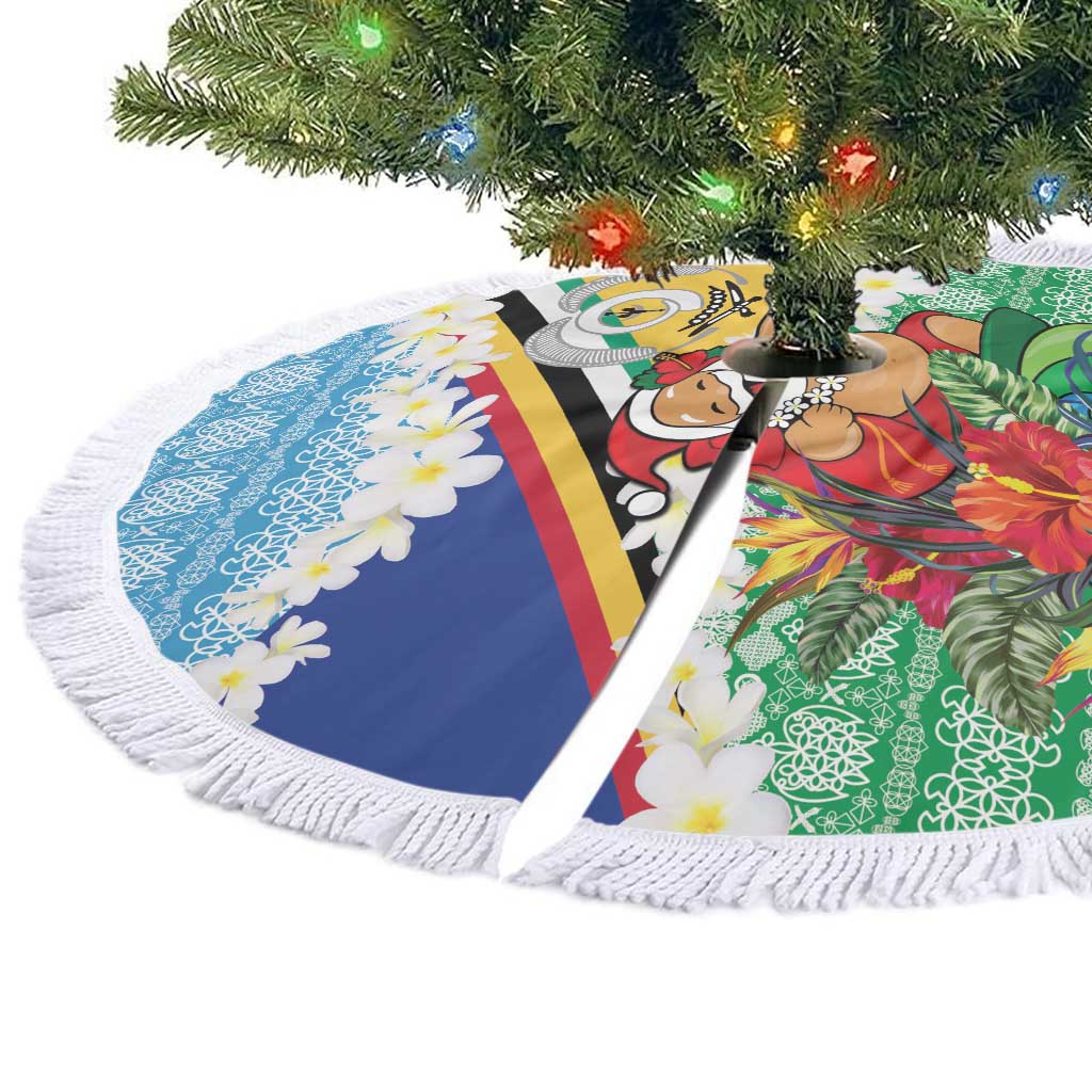 Torba Joyeux Noel Tree Skirt Proud To Be a Ni-Van Sand Drawing Art LT9 - Polynesian Pride