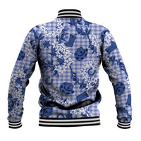 Mokihana Maile Ilima Leis Paniolo Palaka Baseball Jacket Hawaiian Polu Spirit LT9 - Polynesian Pride