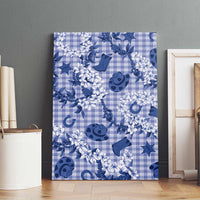 Mokihana Maile Ilima Leis Paniolo Palaka Canvas Wall Art Hawaiian Polu Spirit - Polynesian Pride