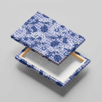 Mokihana Maile Ilima Leis Paniolo Palaka Canvas Wall Art Hawaiian Polu Spirit - Polynesian Pride