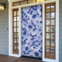 Mokihana Maile Ilima Leis Paniolo Palaka Door Cover Hawaiian Polu Spirit - Polynesian Pride