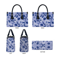 Mokihana Maile Ilima Leis Paniolo Palaka Leather Bag Hawaiian Polu Spirit - Polynesian Pride