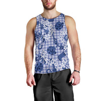 Mokihana Maile Ilima Leis Paniolo Palaka Men Tank Top Hawaiian Polu Spirit LT9 - Polynesian Pride