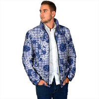 Mokihana Maile Ilima Leis Paniolo Palaka Padded Jacket Hawaiian Polu Spirit LT9 - Polynesian Pride