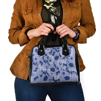 Mokihana Maile Ilima Leis Paniolo Palaka Shoulder Handbag Hawaiian Polu Spirit LT9 - Polynesian Pride