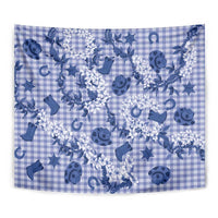 Mokihana Maile Ilima Leis Paniolo Palaka Tapestry Hawaiian Polu Spirit - Polynesian Pride