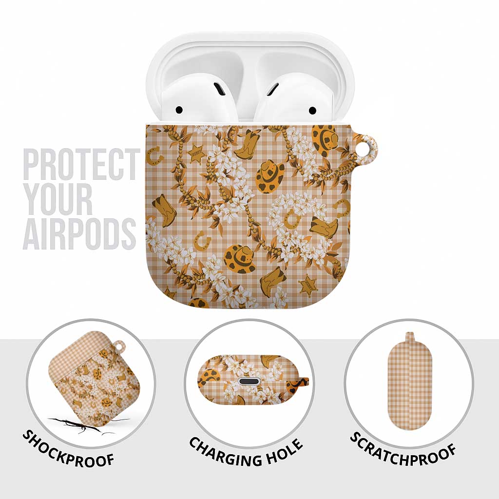 Mokihana Maile Ilima Leis Paniolo Palaka AirPods Case Hawaiian Kula Spirit LT9 - Polynesian Pride