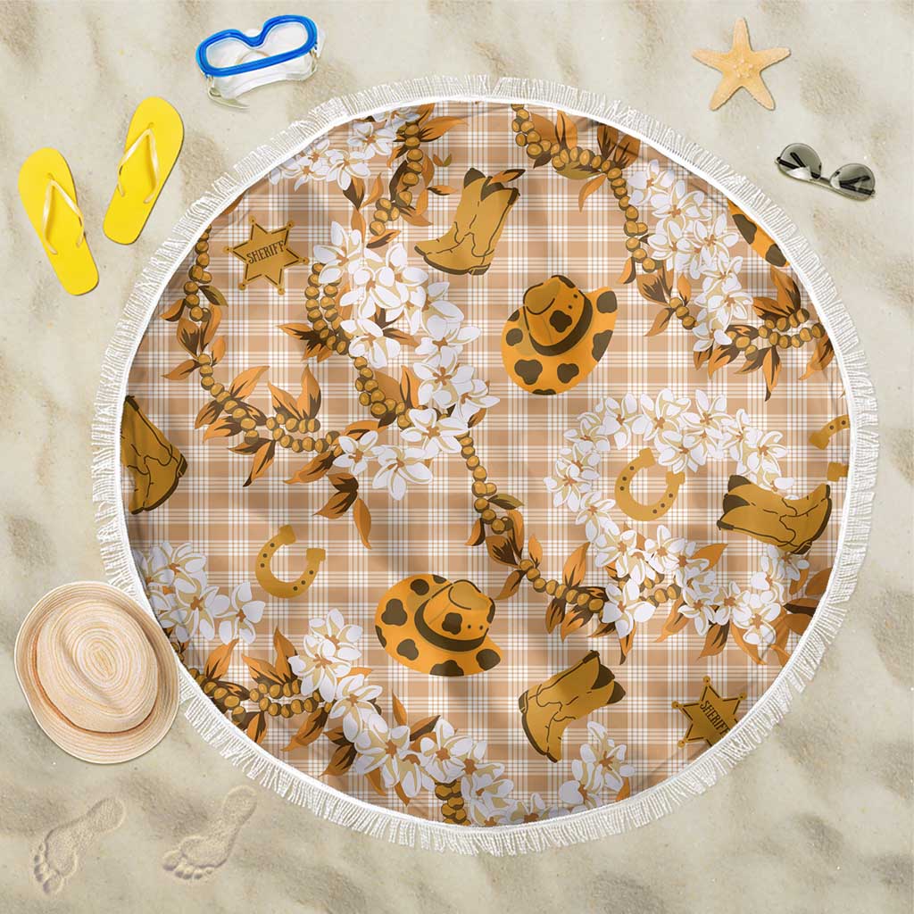 Mokihana Maile Ilima Leis Paniolo Palaka Beach Blanket Hawaiian Kula Spirit - Polynesian Pride