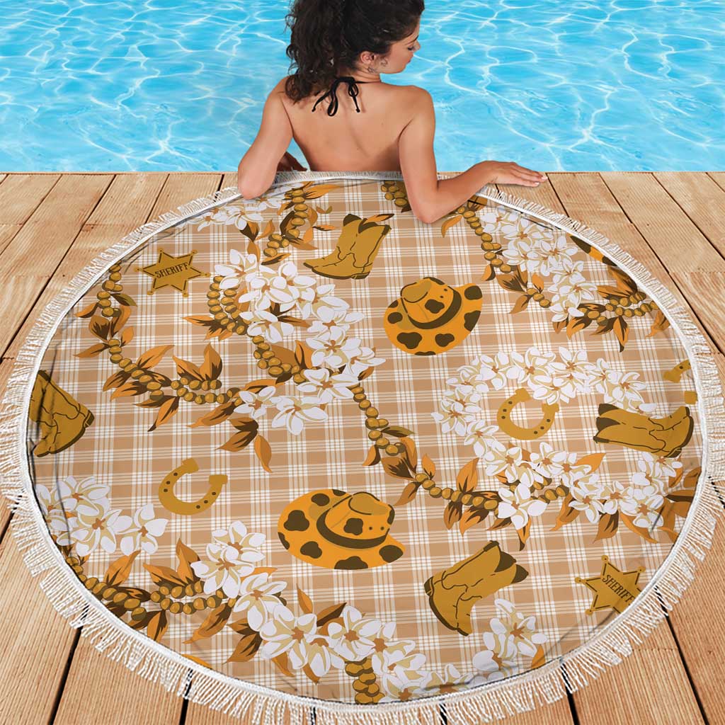 Mokihana Maile Ilima Leis Paniolo Palaka Beach Blanket Hawaiian Kula Spirit - Polynesian Pride