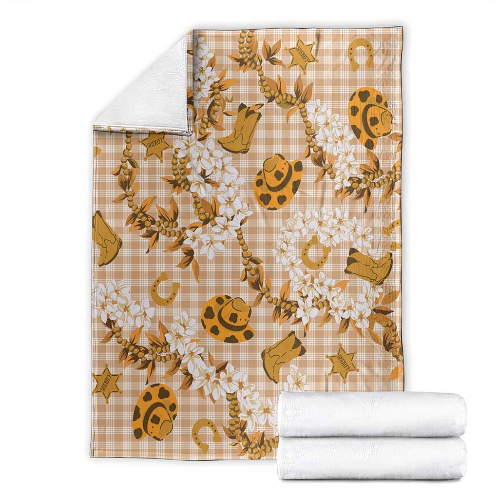 Mokihana Maile Ilima Leis Paniolo Palaka Blanket Hawaiian Kula Spirit - Polynesian Pride