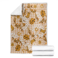 Mokihana Maile Ilima Leis Paniolo Palaka Blanket Hawaiian Kula Spirit - Polynesian Pride