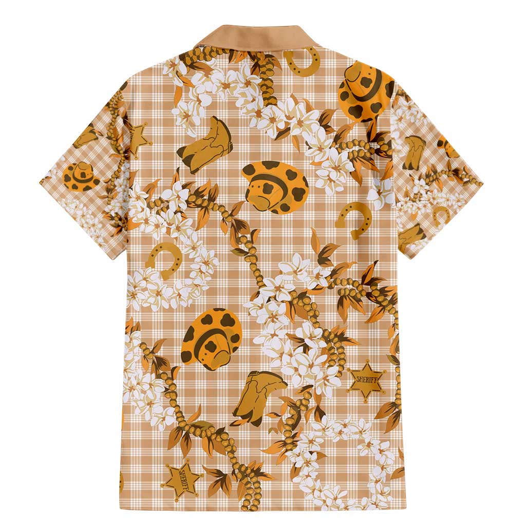 Mokihana Maile Ilima Leis Paniolo Palaka Family Matching Mermaid Dress and Hawaiian Shirt Hawaiian Kula Spirit - Polynesian Pride