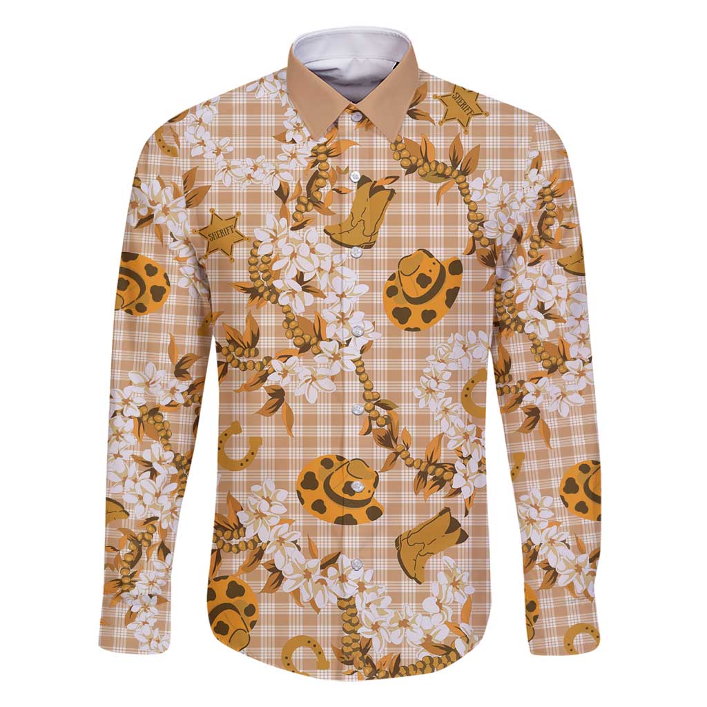 Mokihana Maile Ilima Leis Paniolo Palaka Family Matching Mermaid Dress and Hawaiian Shirt Hawaiian Kula Spirit - Polynesian Pride