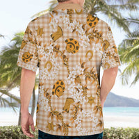 Mokihana Maile Ilima Leis Paniolo Palaka Hawaiian Shirt Hawaiian Kula Spirit - Polynesian Pride