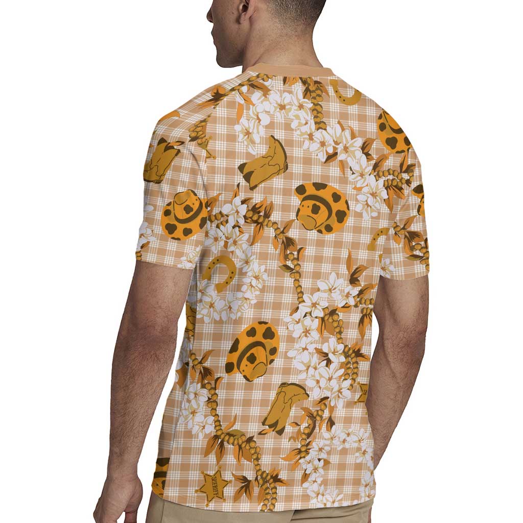 Mokihana Maile Ilima Leis Paniolo Palaka Rugby Jersey Hawaiian Kula Spirit LT9 - Polynesian Pride