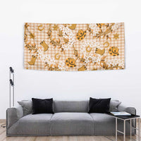 Mokihana Maile Ilima Leis Paniolo Palaka Tapestry Hawaiian Kula Spirit - Polynesian Pride