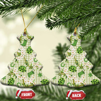 Mokihana Maile Ilima Leis Paniolo Palaka Ceramic Ornament Hawaiian Omaomo Ala Spirit - Polynesian Pride