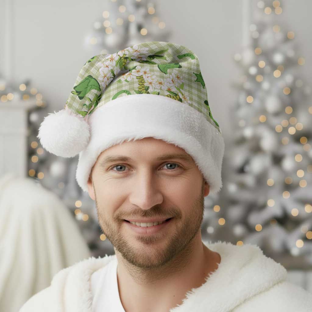 Mokihana Maile Ilima Leis Paniolo Palaka Christmas Santa Hat Hawaiian Omaomo Ala Spirit - Polynesian Pride