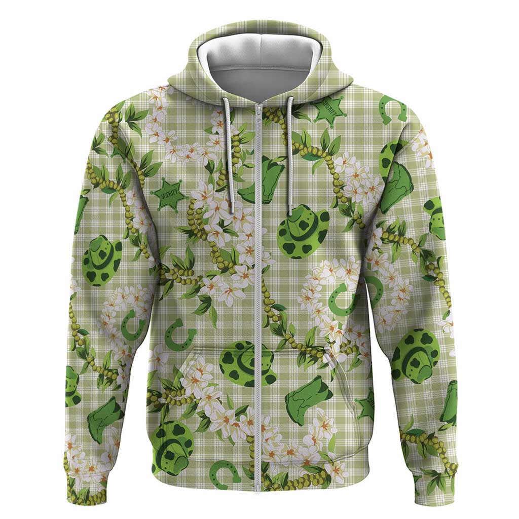 Mokihana Maile Ilima Leis Paniolo Palaka Hoodie Hawaiian Omaomo Ala Spirit - Polynesian Pride