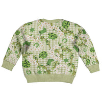 Mokihana Maile Ilima Leis Paniolo Palaka Kid Ugly Christmas Sweater Hawaiian Omaomo Ala Spirit - Polynesian Pride