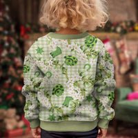 Mokihana Maile Ilima Leis Paniolo Palaka Kid Ugly Christmas Sweater Hawaiian Omaomo Ala Spirit - Polynesian Pride