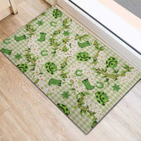 Mokihana Maile Ilima Leis Paniolo Palaka Rubber Doormat Hawaiian Omaomo Ala Spirit LT9 - Polynesian Pride