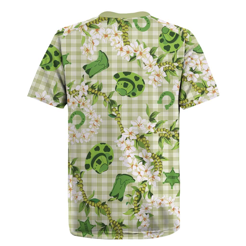 Mokihana Maile Ilima Leis Paniolo Palaka Rugby Jersey Hawaiian Omaomo Ala Spirit - Polynesian Pride
