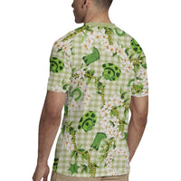 Mokihana Maile Ilima Leis Paniolo Palaka Rugby Jersey Hawaiian Omaomo Ala Spirit - Polynesian Pride