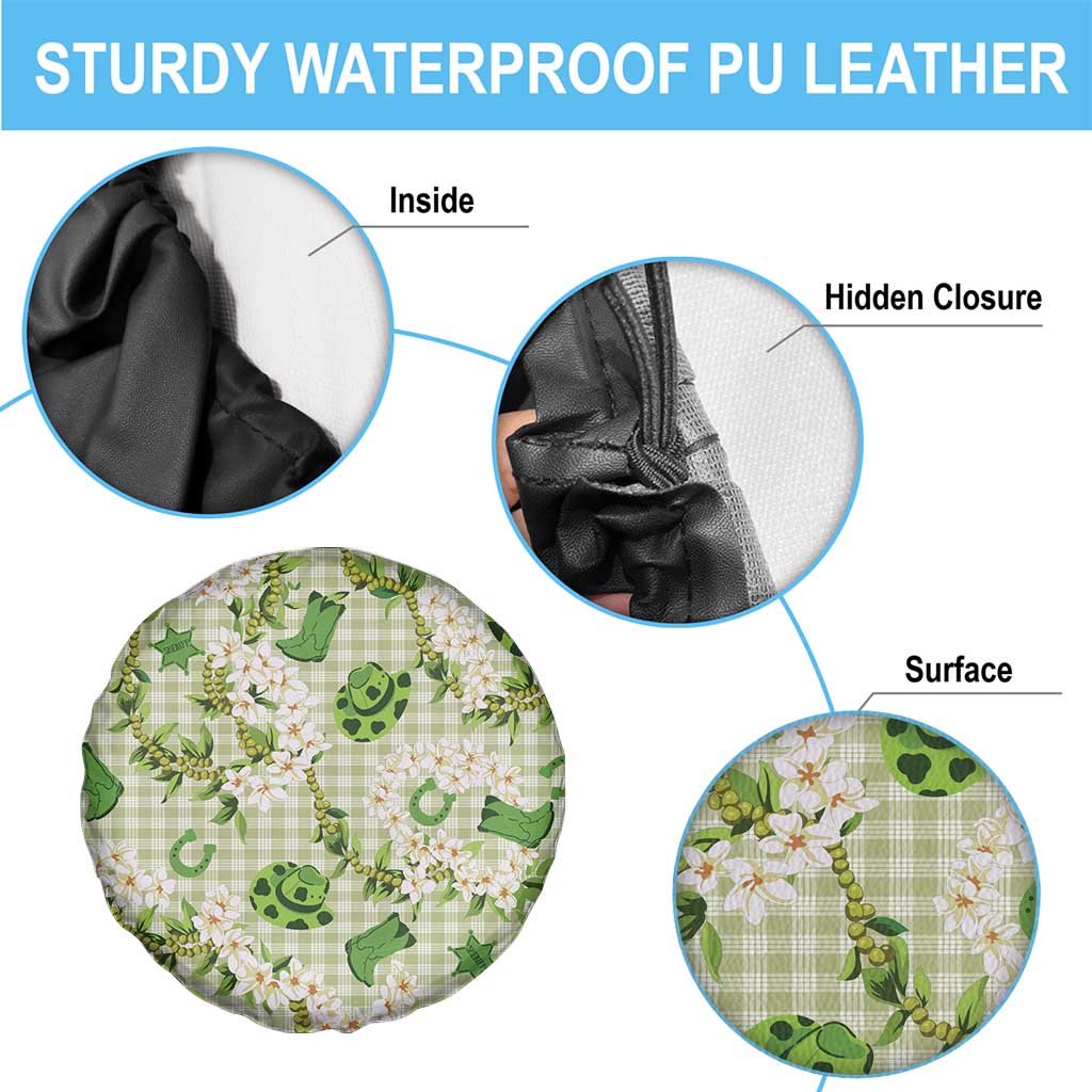 Mokihana Maile Ilima Leis Paniolo Palaka Spare Tire Cover Hawaiian Omaomo Ala Spirit - Polynesian Pride