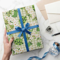 Mokihana Maile Ilima Leis Paniolo Palaka Wrapping Paper Hawaiian Omaomo Ala Spirit - Polynesian Pride