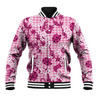 Mokihana Maile Ilima Leis Paniolo Palaka Baseball Jacket Hawaiian Omaomo Ulaula Spirit - Polynesian Pride