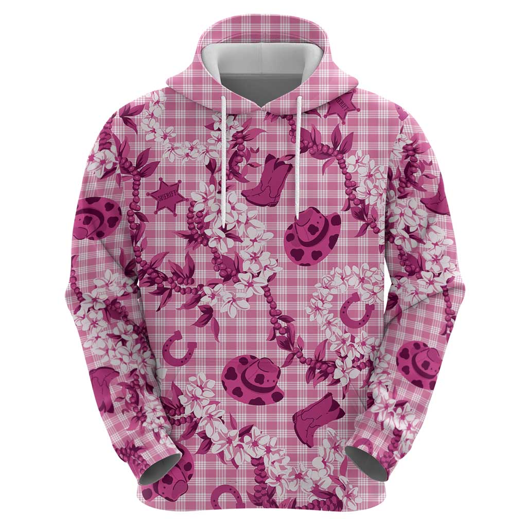 Mokihana Maile Ilima Leis Paniolo Palaka Hoodie Hawaiian Omaomo Ulaula Spirit - Polynesian Pride