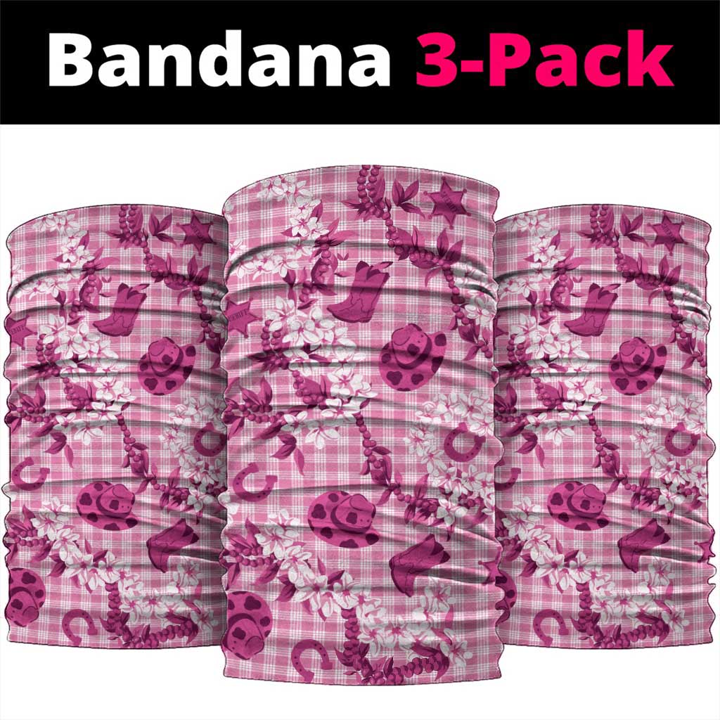 Mokihana Maile Ilima Leis Paniolo Palaka Neck Gaiter Hawaiian Omaomo Ulaula Spirit - Polynesian Pride