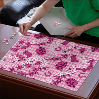 Mokihana Maile Ilima Leis Paniolo Palaka Puzzle Hawaiian Omaomo Ulaula Spirit - Polynesian Pride