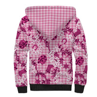 Mokihana Maile Ilima Leis Paniolo Palaka Sherpa Hoodie Hawaiian Omaomo Ulaula Spirit - Polynesian Pride