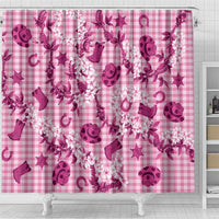 Mokihana Maile Ilima Leis Paniolo Palaka Shower Curtain Hawaiian Omaomo Ulaula Spirit - Polynesian Pride