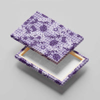 Mokihana Maile Ilima Leis Paniolo Palaka Canvas Wall Art Hawaiian Poni Spirit - Polynesian Pride