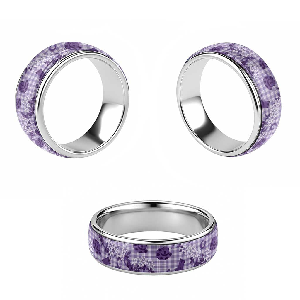 Mokihana Maile Ilima Leis Paniolo Palaka Classic Ring Hawaiian Poni Spirit LT9 - Polynesian Pride